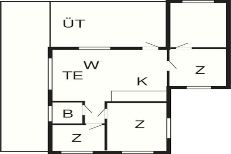 Three-Bedroom Holiday Home In Hasle 3 Vang  Екстериор снимка